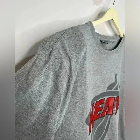 Vintage NBA Blue Label Miami Heat T-shirt Size XL - Picture 5 of 9